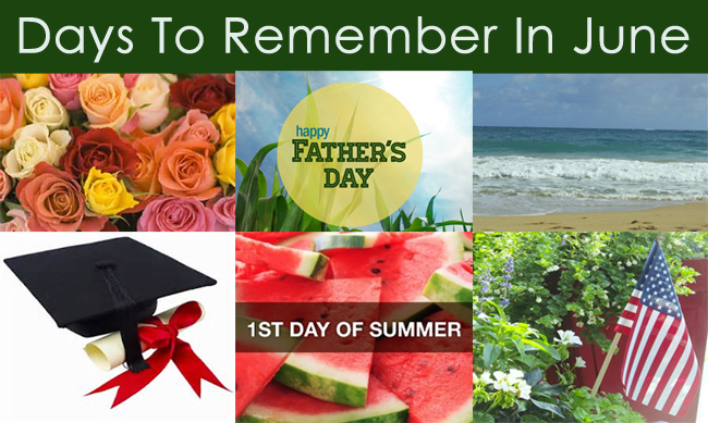 Days to Remember in June